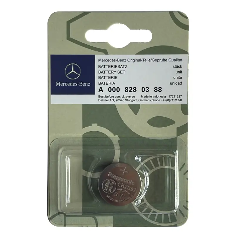 Volkswagen Honda Mercedes-Benz BMW Toyota Haver Geely Nissan Audi CR2032 remote control 3V button lithium battery
