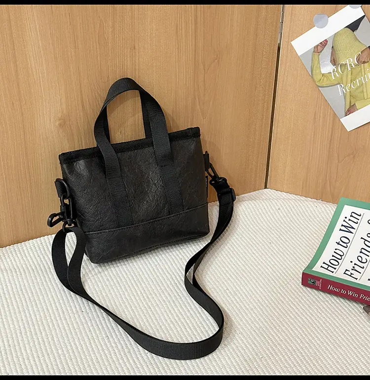 Men's Lightweight Hooded Key Bag with Wooden Detail — feature 29