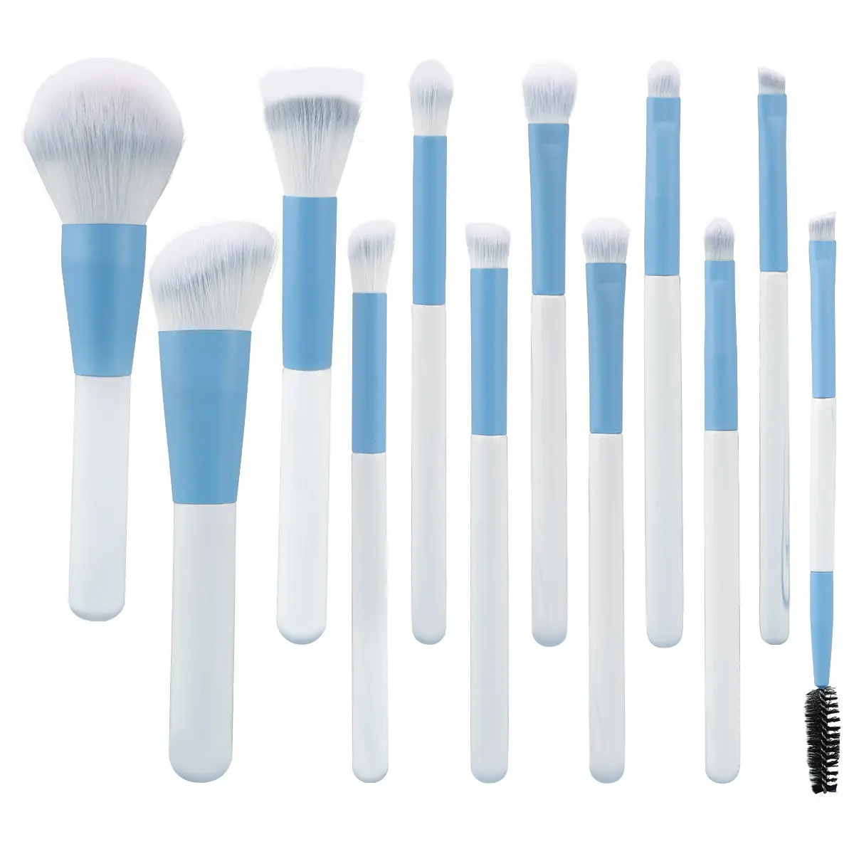 Clear Sky Makeup Brush Set 12 Pcs Dot Concealer Eye Liner - Image 6