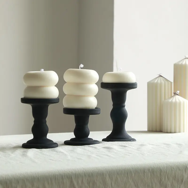 Nordic Minimalist Style White Ambiance Scented Candles, Geometric-Shaped Home Decor Candles, Cross-Border Gift Items — feature 3