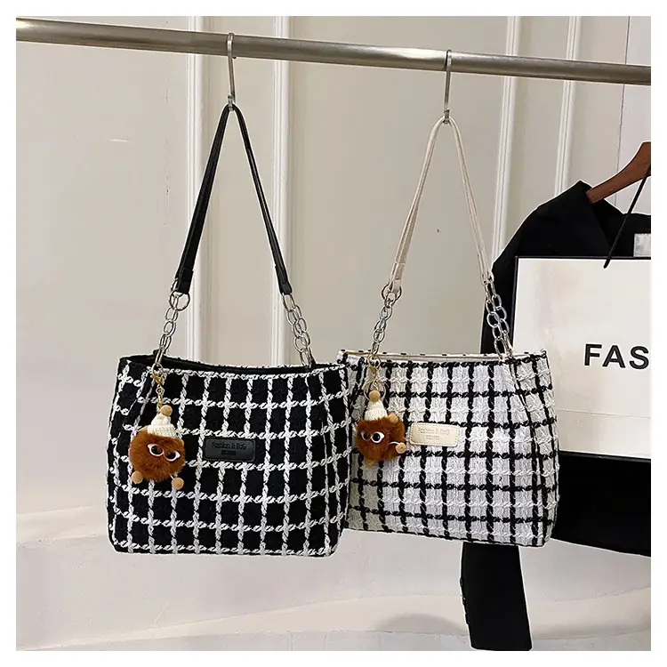 Black Printed Korean Commuter Bag Women's Tote 2025 — feature 19