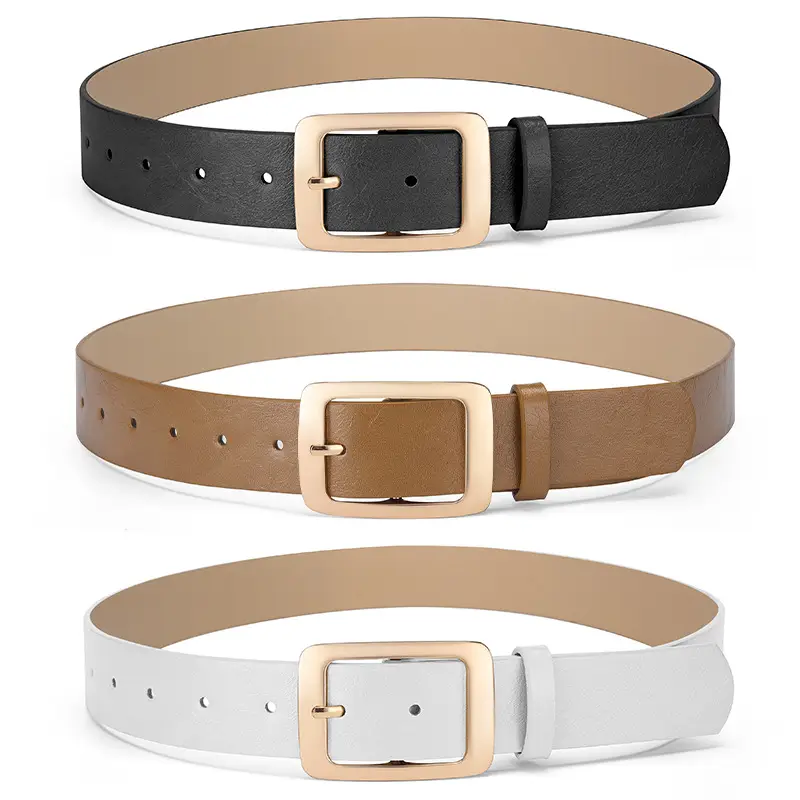 New Wide Belt Women's PU Leather Japanese Pin Buckle All-match - Image 8