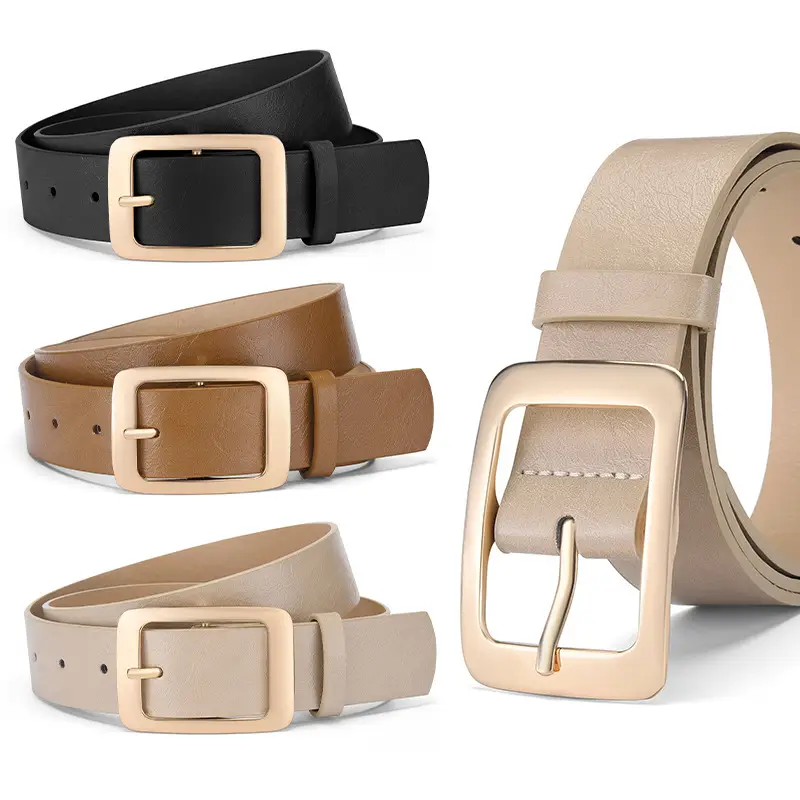 New Wide Belt Women's PU Leather Japanese Pin Buckle All-match - Image 9