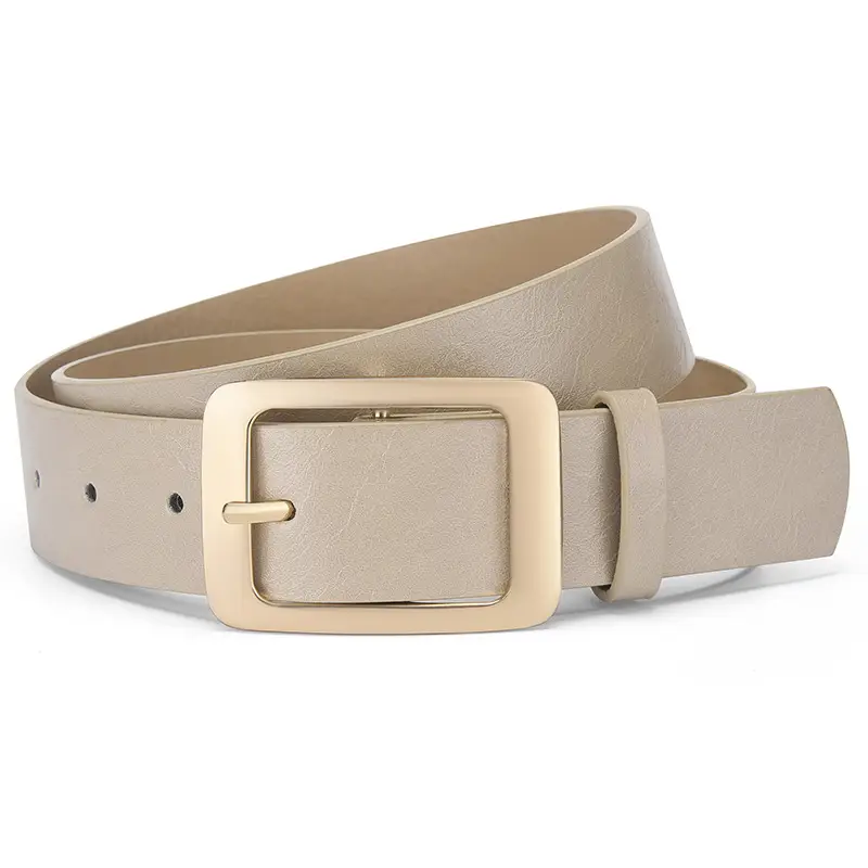 New Wide Belt Women's PU Leather Japanese Pin Buckle All-match - Image 3