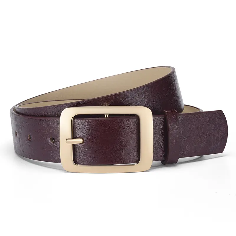 New Wide Belt Women's PU Leather Japanese Pin Buckle All-match - Image 5