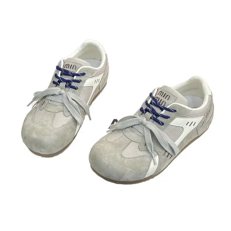 Women's Grey Mesh Training Shoes 2025 Spring - Image 7
