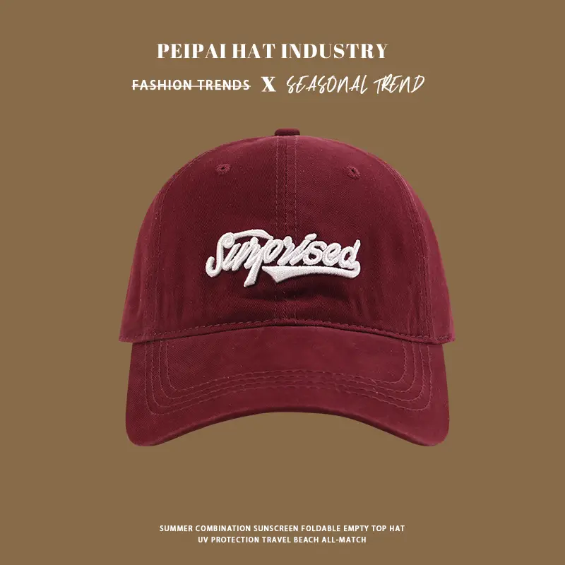Pei Pihat Sunscreen Face Cap Small Blue Baseball Cap — feature 5