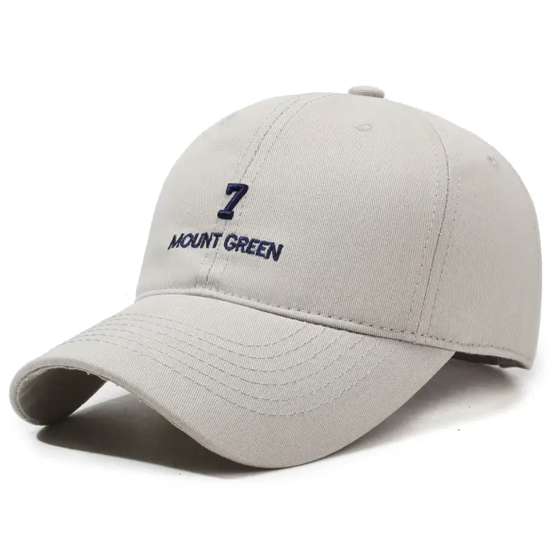 Black Baseball Cap with Silver Back Clip for Men Women - Image 3