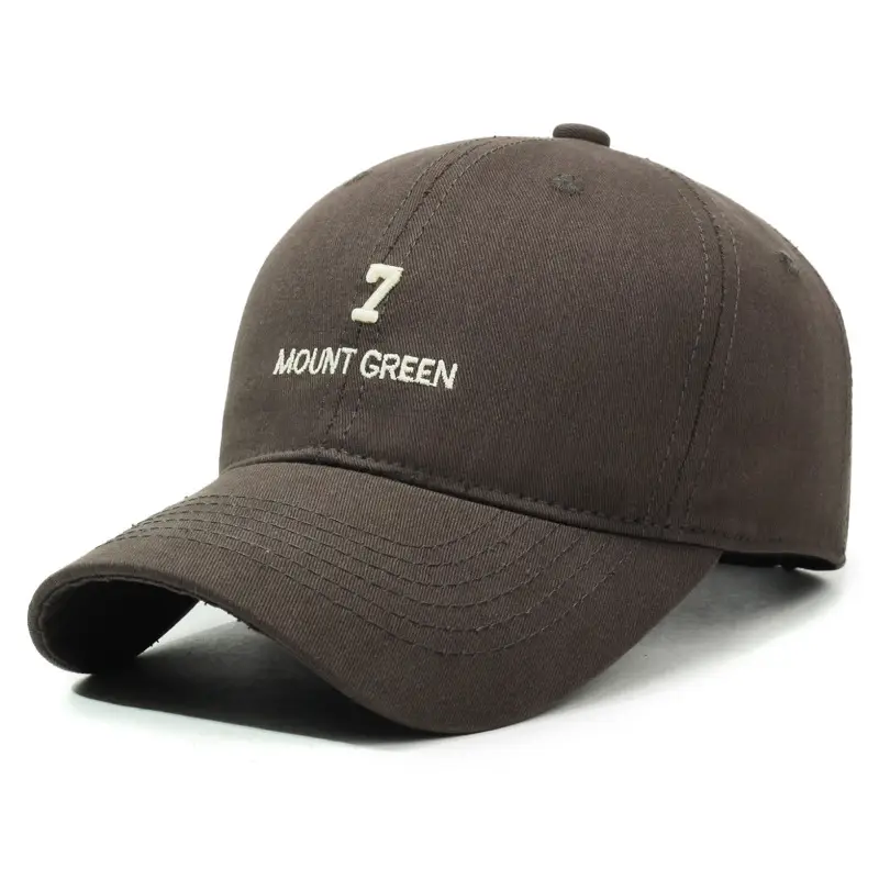 Black Baseball Cap with Silver Back Clip for Men Women - Image 4