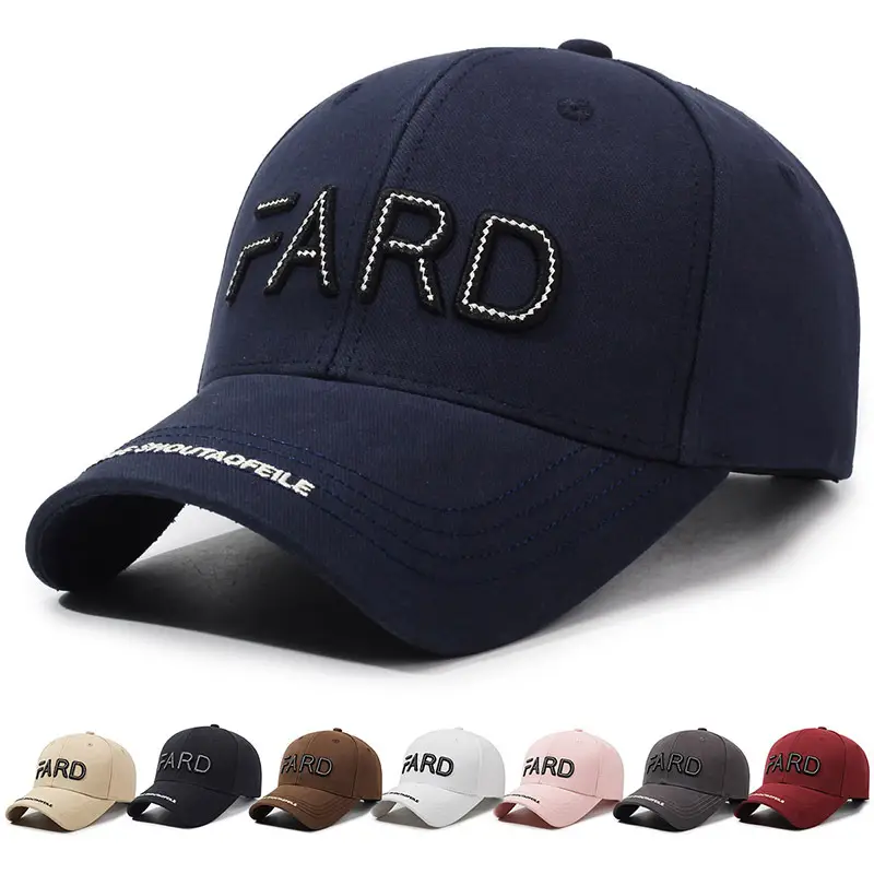 Women Korean-style Cap Black Embroidered 1 - Image 9