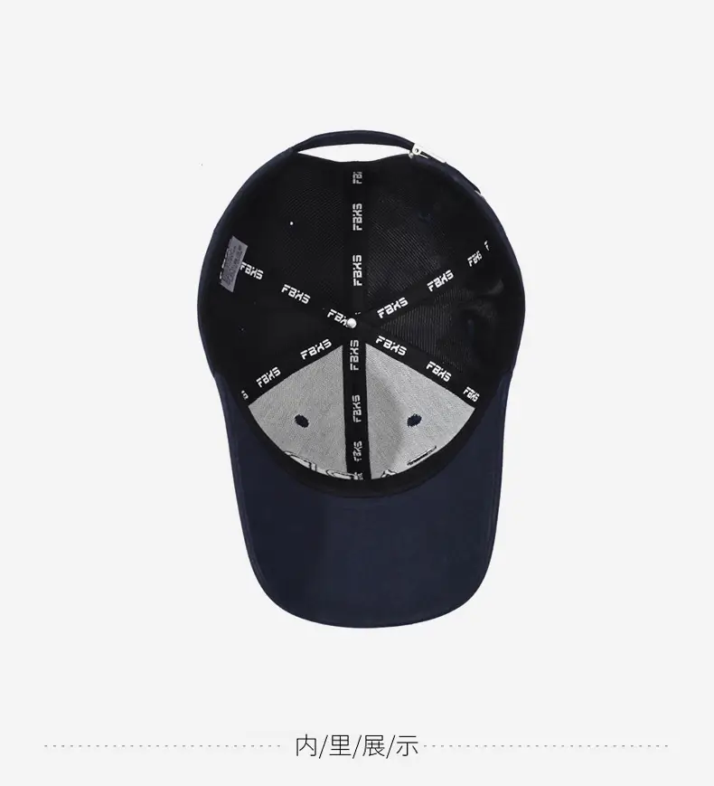 Women Korean-style Cap Black Embroidered 1 — feature 14