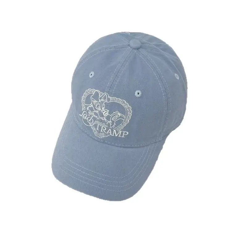 Women Blue Heart Embroidered Baseball Cap - Image 9