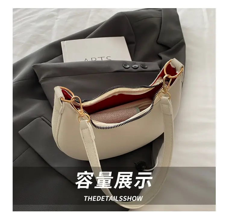 Black French Style Shoulder Bag for Women 2025 — feature 7