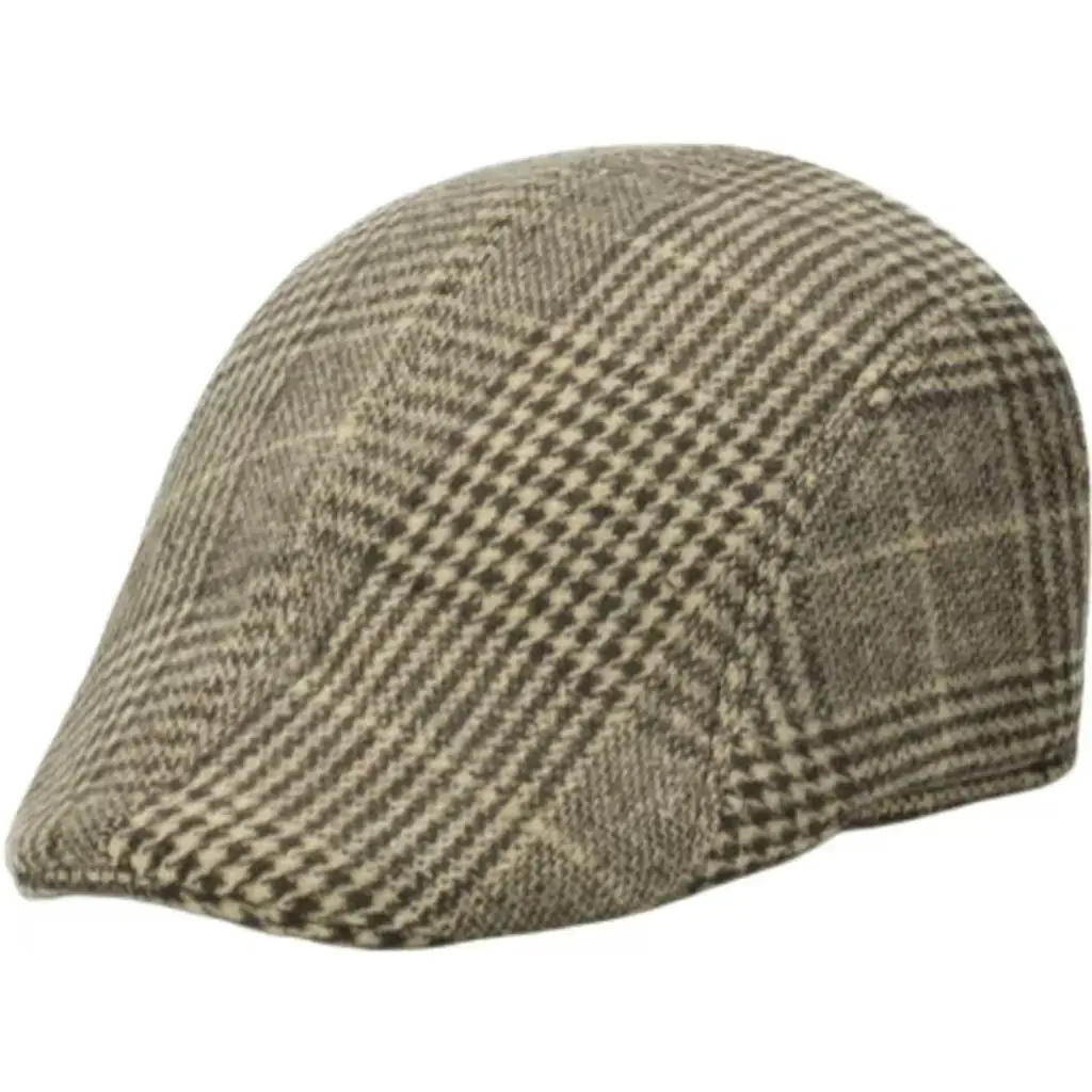 Houndstooth Beret Cap for Men Women Retro Forward Cap — feature 13