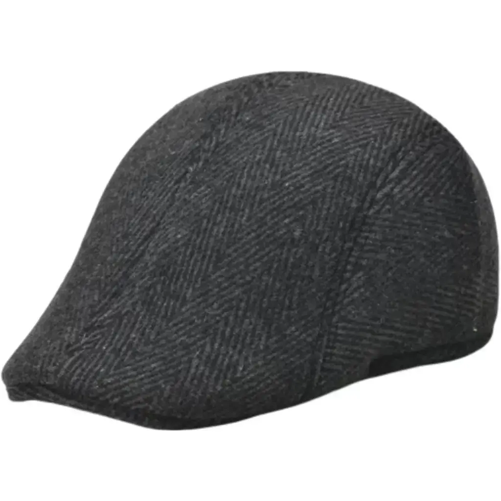 Houndstooth Beret Cap for Men Women Retro Forward Cap — feature 14