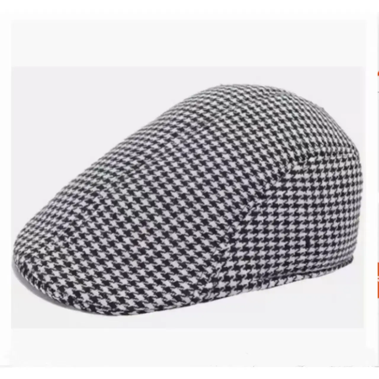Houndstooth Beret Cap for Men Women Retro Forward Cap — feature 24
