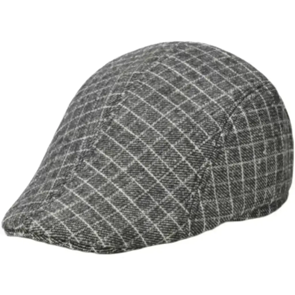 Houndstooth Beret Cap for Men Women Retro Forward Cap - Image 11