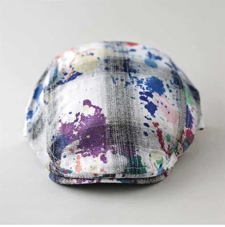 Splash Ink Forward Cap Men Women All Match — feature 3