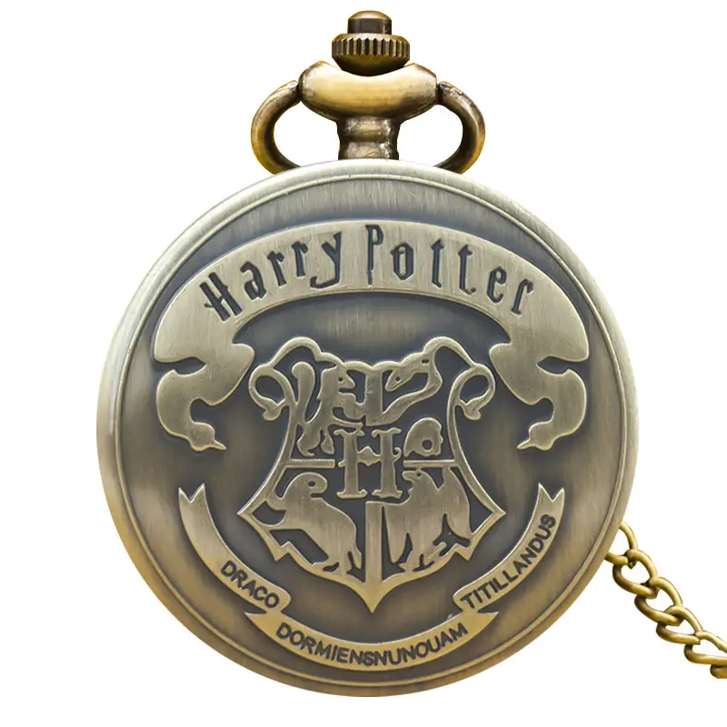 Harry Potter Quartz Pocket Watch with Dragon Handle - Image 5