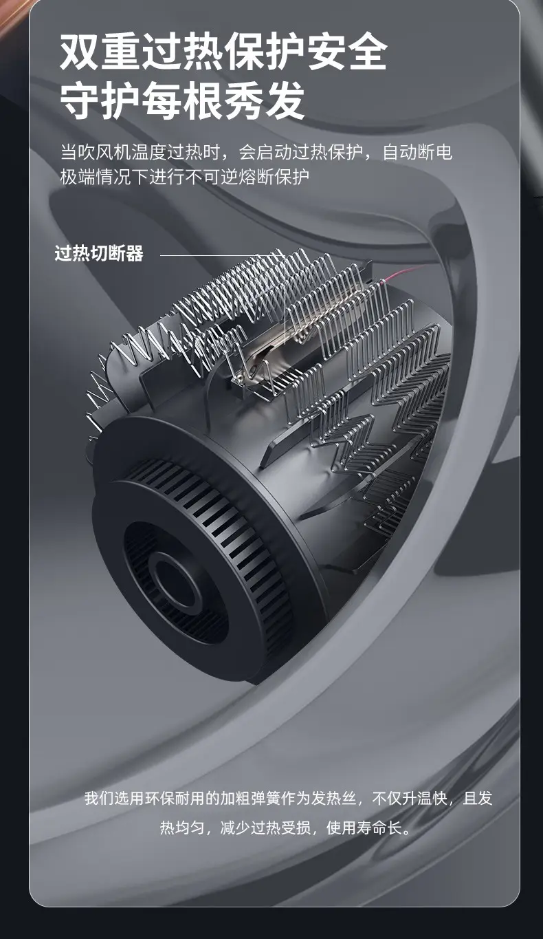 Cherry Blossom Hair Dryer with Negative Ion Technology — feature 13