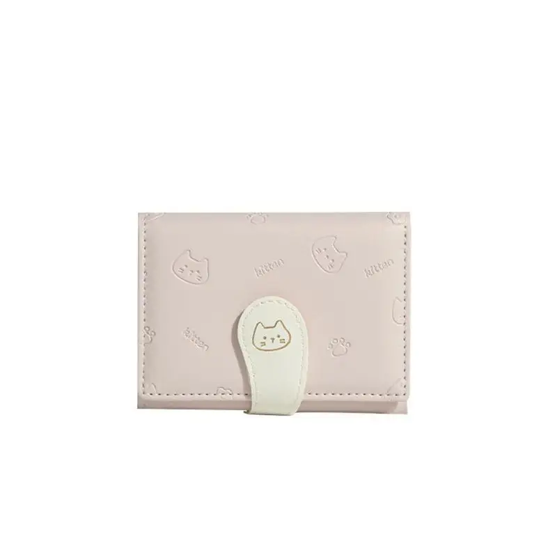 2025 Cute Cat Wallet for Girls, Ultra-Thin, Multi-Card, Coin Purse - Image 9