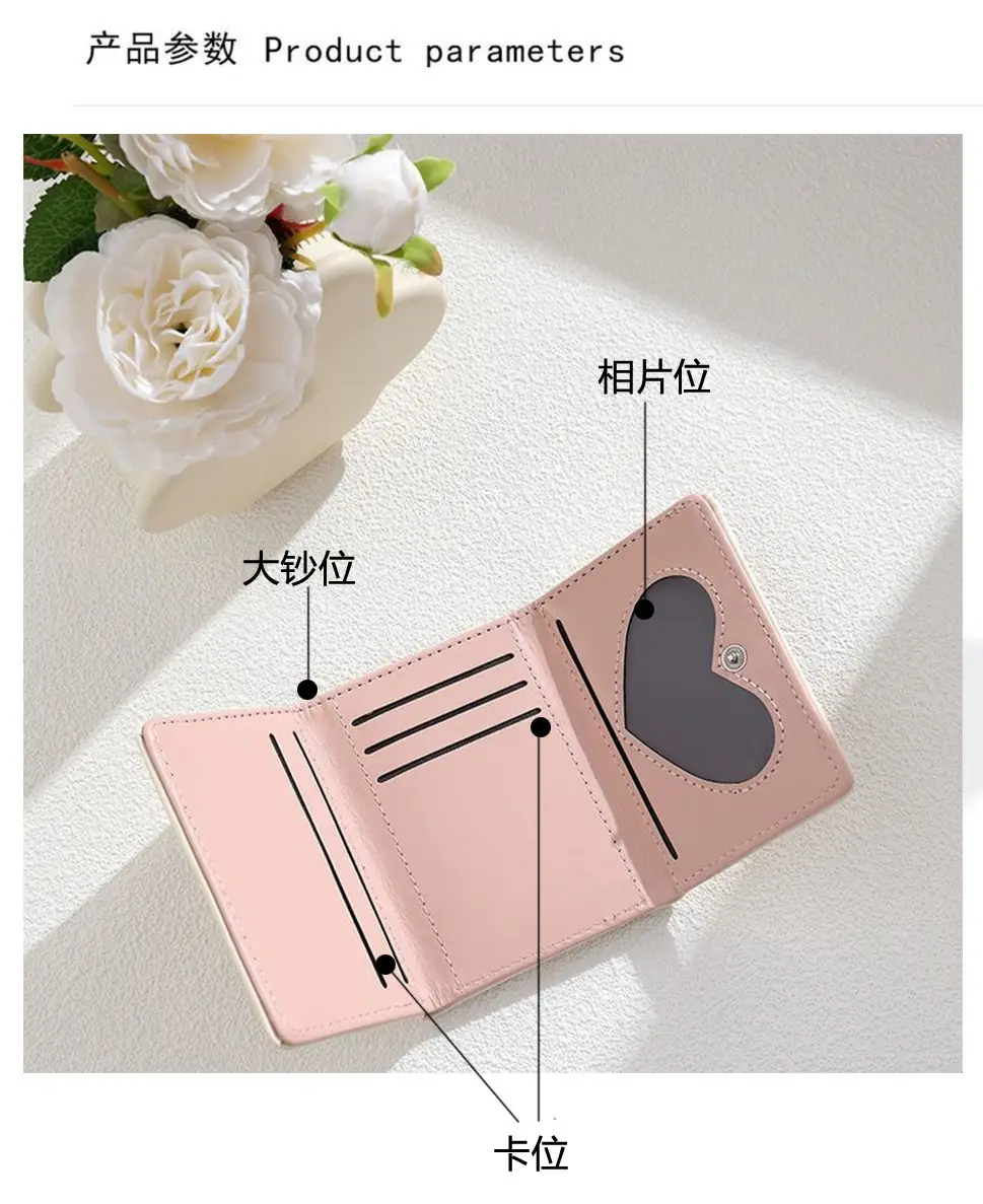 2025 Cute Cat Wallet for Girls, Ultra-Thin, Multi-Card, Coin Purse — feature 2