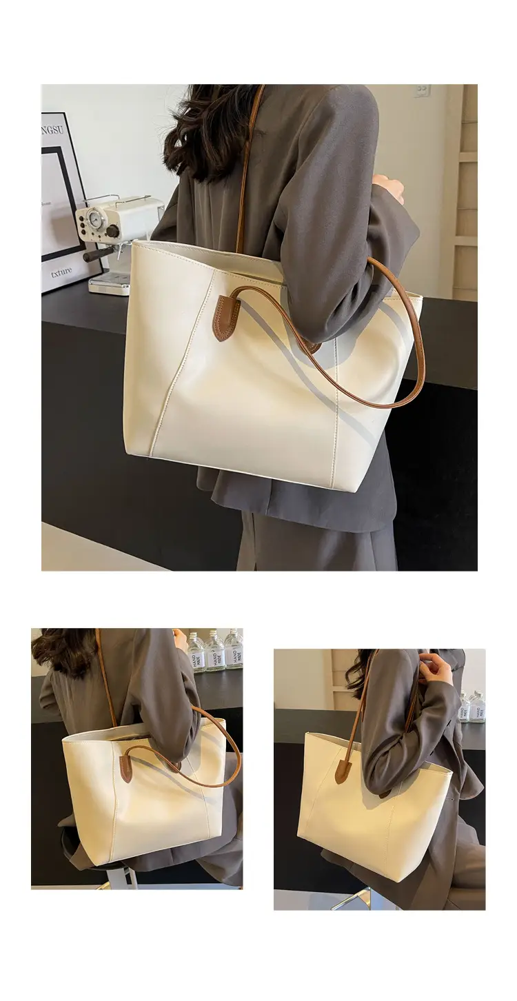 Black Leather Tote Bag for Women 2025 New Arrival — feature 14