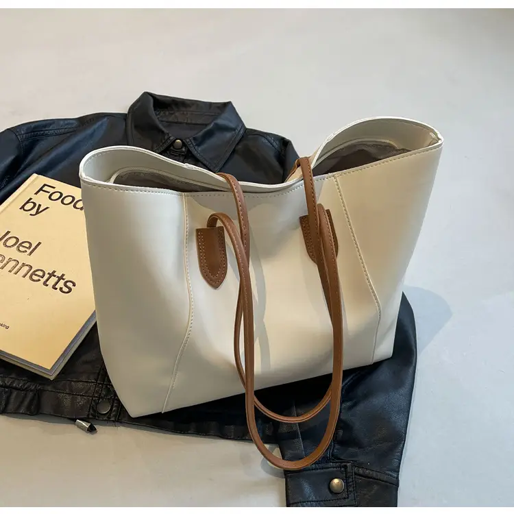 Black Leather Tote Bag for Women 2025 New Arrival — feature 21