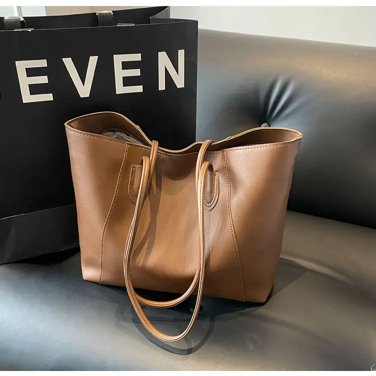 Black Leather Tote Bag for Women 2025 New Arrival — feature 22