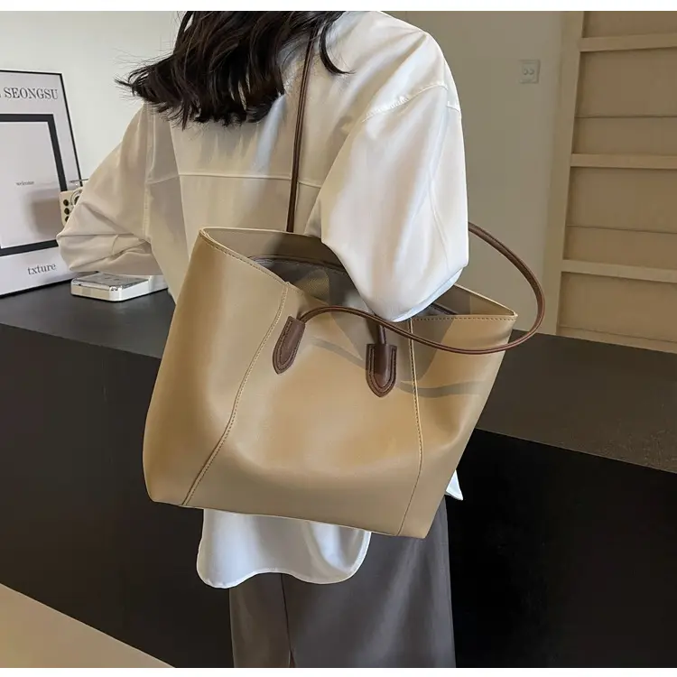 Black Leather Tote Bag for Women 2025 New Arrival — feature 28