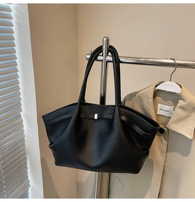 Women's Beige Leather Hand Bag 2025 New — feature 18
