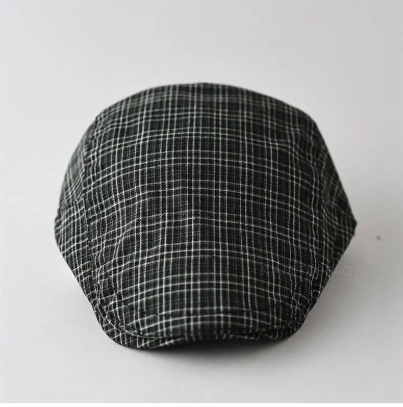 Maroon Plaid Progressive Cap Men Women Casual — feature 7