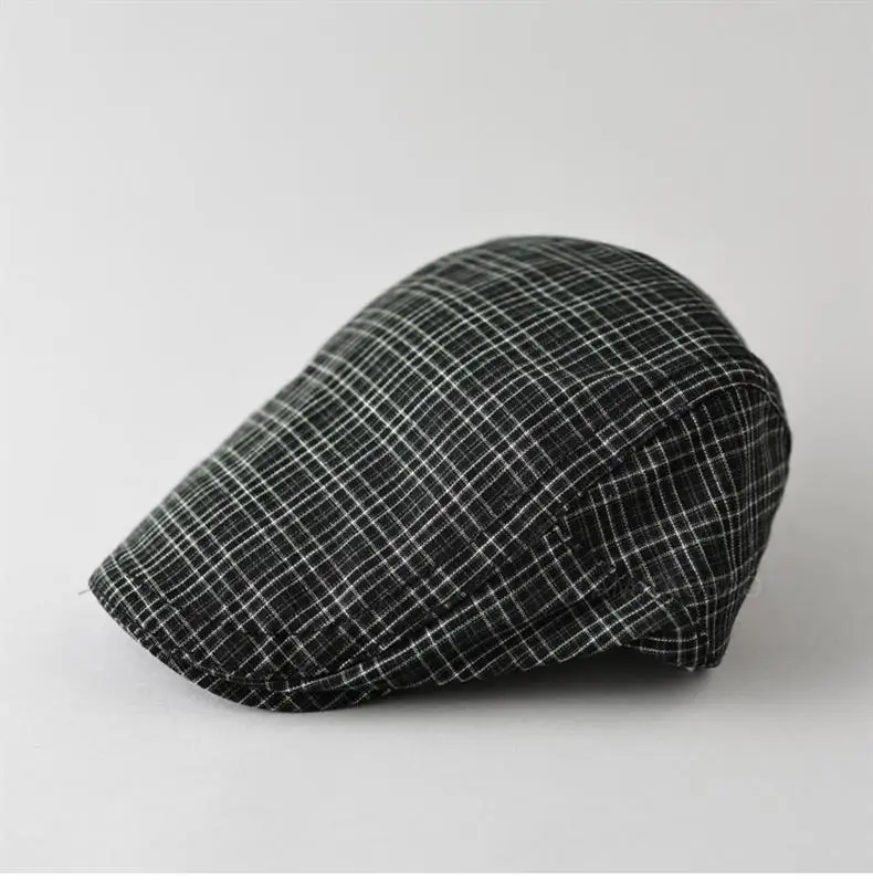 Maroon Plaid Progressive Cap Men Women Casual — feature 8