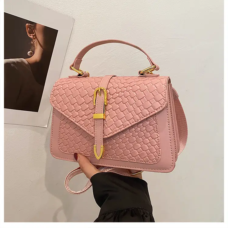 White Woven Korean Belt Bag 2025 Casual Shoulder Crossbody — feature 15