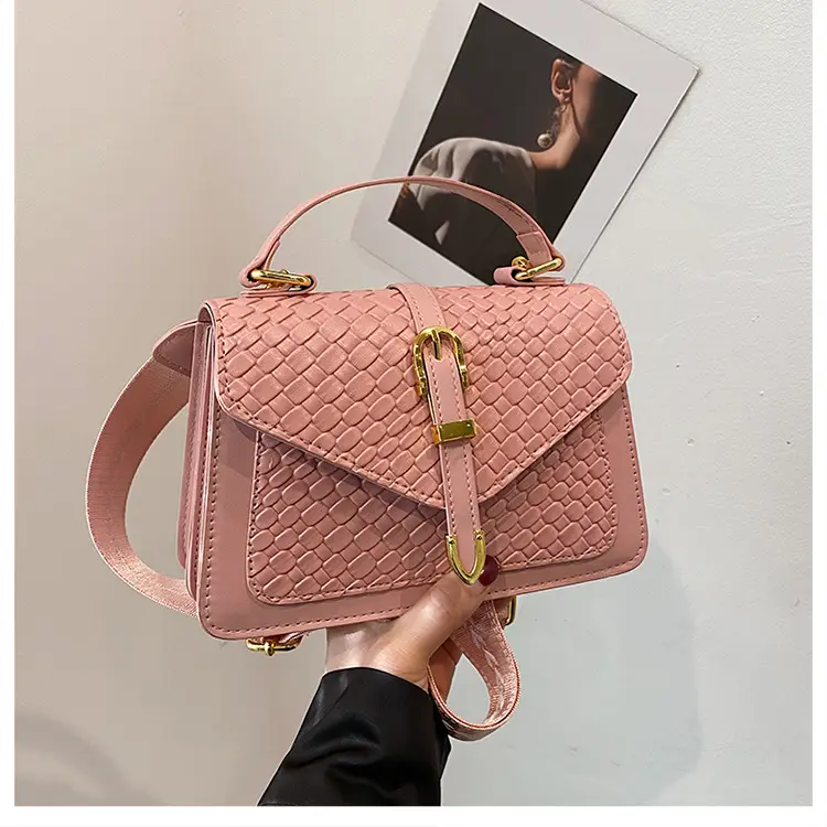 White Woven Korean Belt Bag 2025 Casual Shoulder Crossbody — feature 16