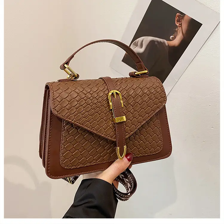 White Woven Korean Belt Bag 2025 Casual Shoulder Crossbody — feature 22