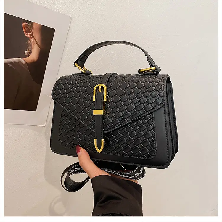 White Woven Korean Belt Bag 2025 Casual Shoulder Crossbody — feature 24