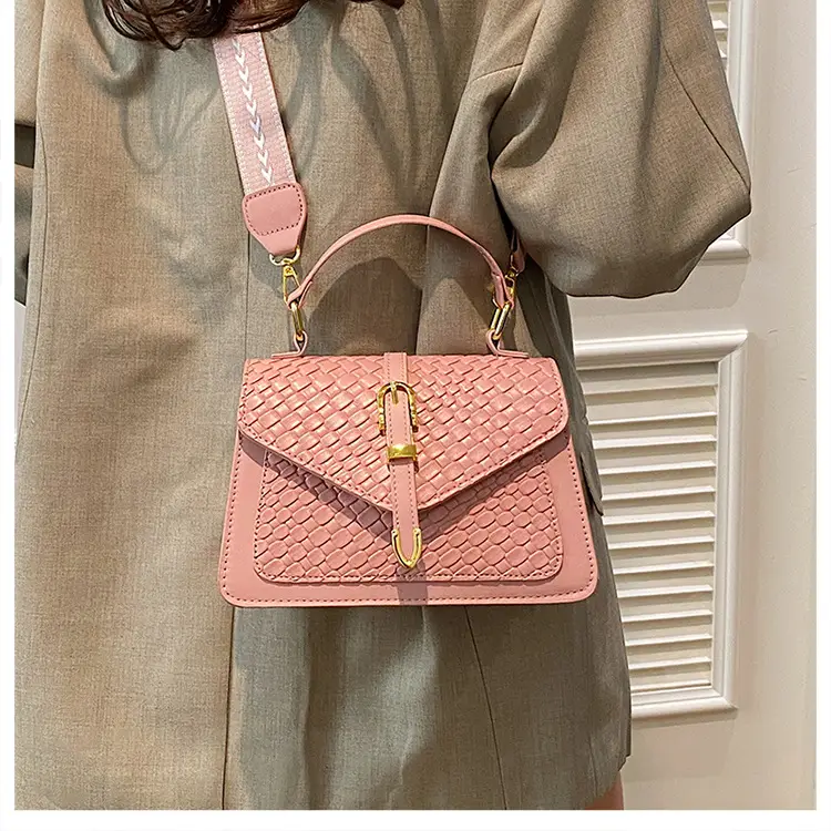 White Woven Korean Belt Bag 2025 Casual Shoulder Crossbody — feature 31