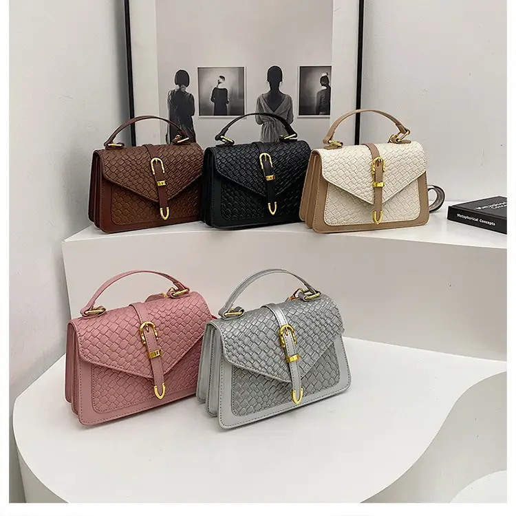 White Woven Korean Belt Bag 2025 Casual Shoulder Crossbody — feature 39