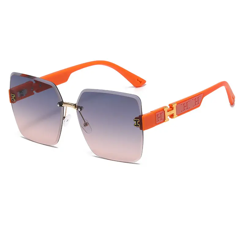 New Style Rimless HD Sunscreen Sunglasses for Women - Image 7