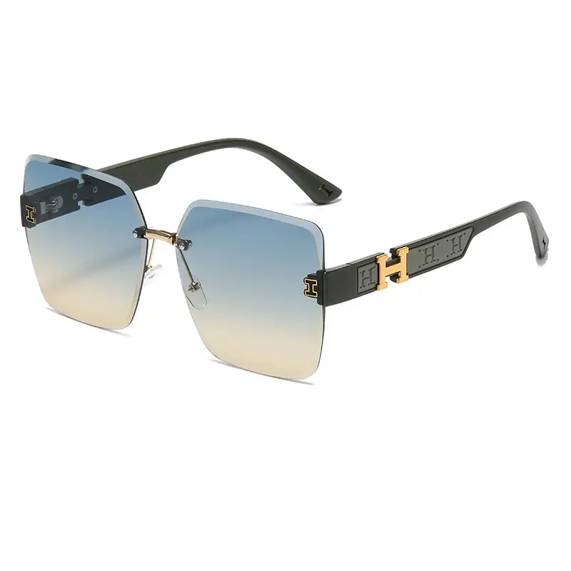 New Style Rimless HD Sunscreen Sunglasses for Women - Image 8
