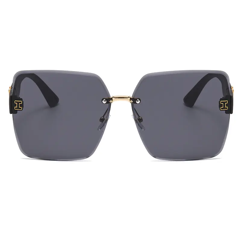 New Style Rimless HD Sunscreen Sunglasses for Women - Image 9