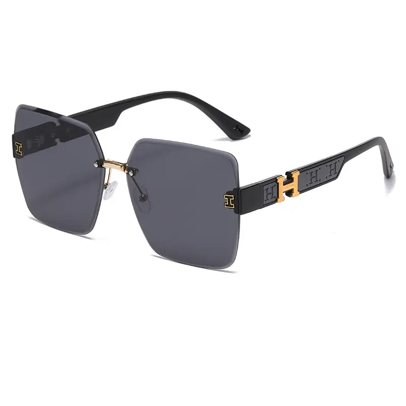 New Style Rimless HD Sunscreen Sunglasses for Women