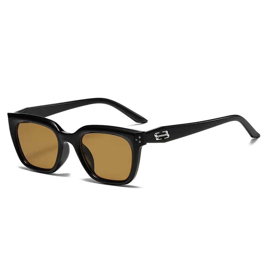 Women's Retro Cat's Eye Sunglasses Black High-End Driving Sun Protection