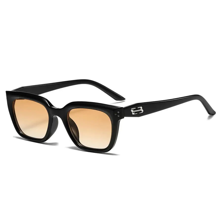 Women's Retro Cat's Eye Sunglasses Black High-End Driving Sun Protection