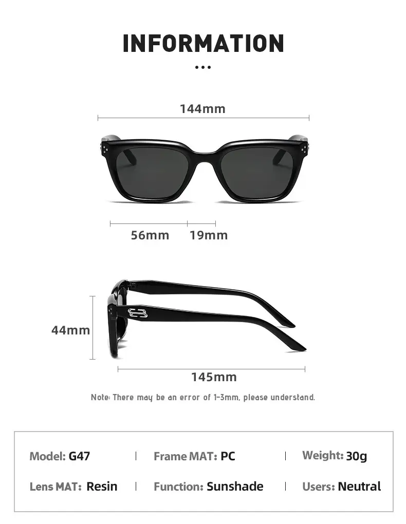 Women's Retro Cat's Eye Sunglasses Black High-End Driving Sun Protection — feature 10