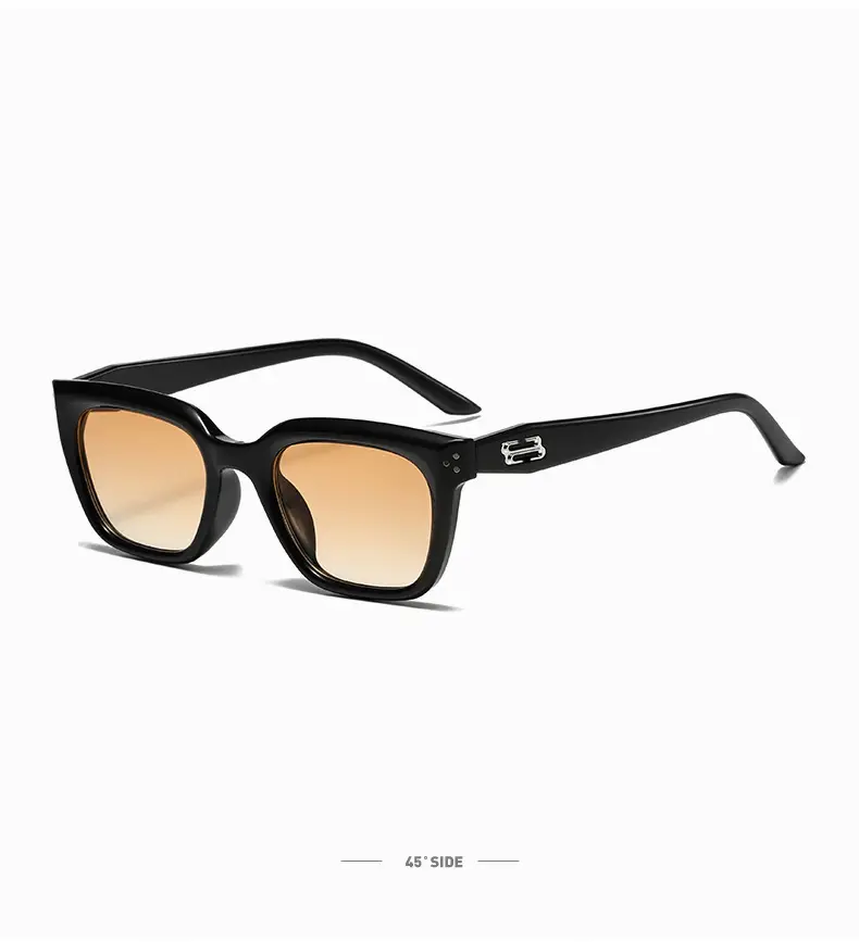 Women's Retro Cat's Eye Sunglasses Black High-End Driving Sun Protection — feature 20