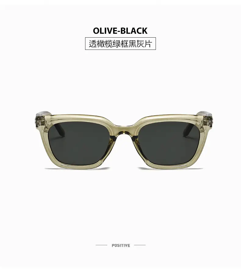 Women's Retro Cat's Eye Sunglasses Black High-End Driving Sun Protection — feature 25