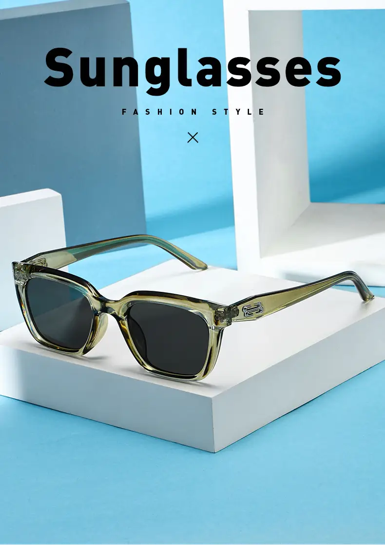 Women's Retro Cat's Eye Sunglasses Black High-End Driving Sun Protection — feature 5