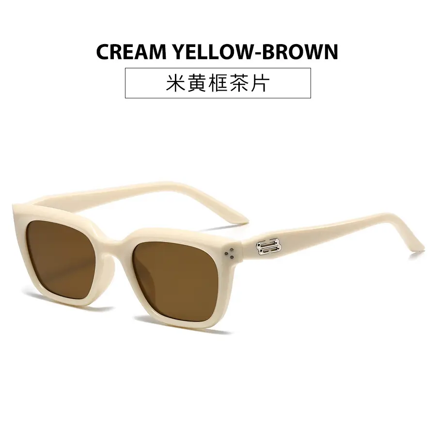 Women's Retro Cat's Eye Sunglasses Black High-End Driving Sun Protection